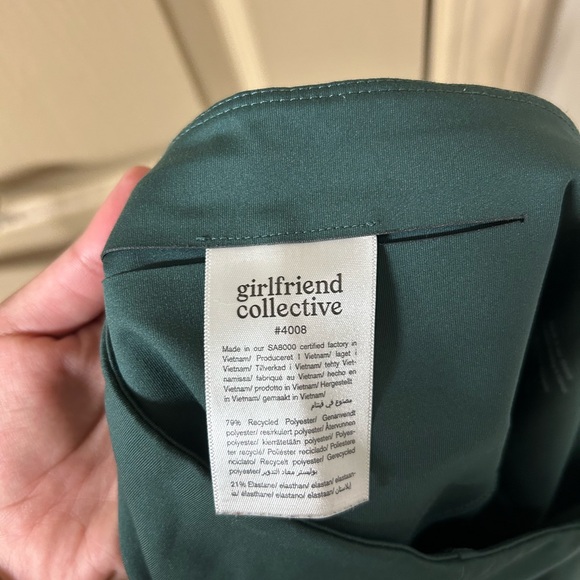 Girlfriend Collectivetive Leggings, Moss Green, Medium - Picture 4 of 5